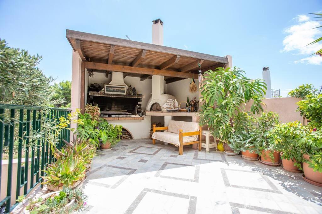 Villa Marilena Lagonisi Kalivia Thorikou Exteriér fotografie